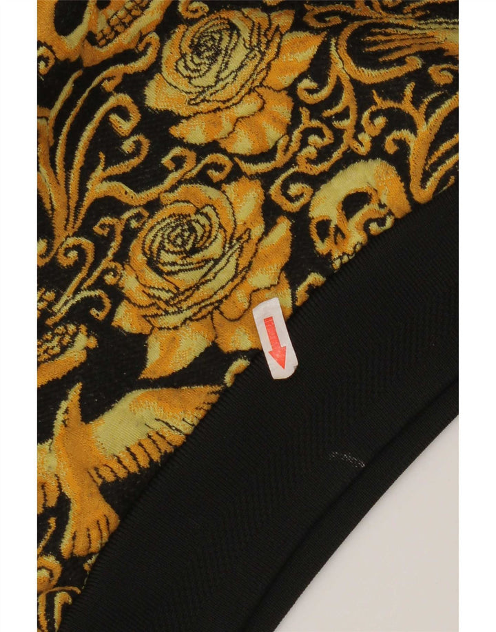 Pulover pentru bărbați Zara Pulover Mic Negru Floral Poliester