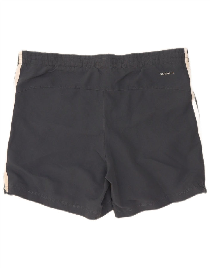 Pantaloni scurți sport pentru bărbați Adidas Climacool, gri, poliester color bloc