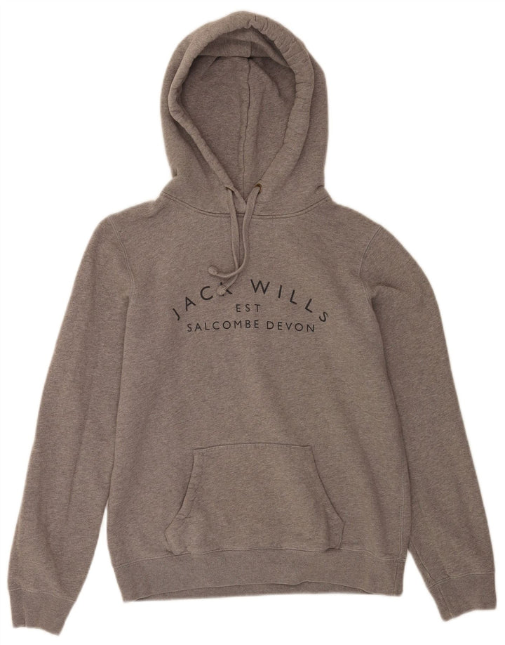 Pulover Jack Wills Salcombe Devon pentru femei UK 12 Medium Grey Flecked