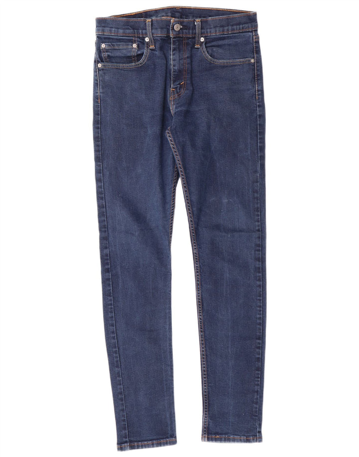 Blugi conici pentru bărbați Levi's 512 Slim W32 L31 Bumbac albastru