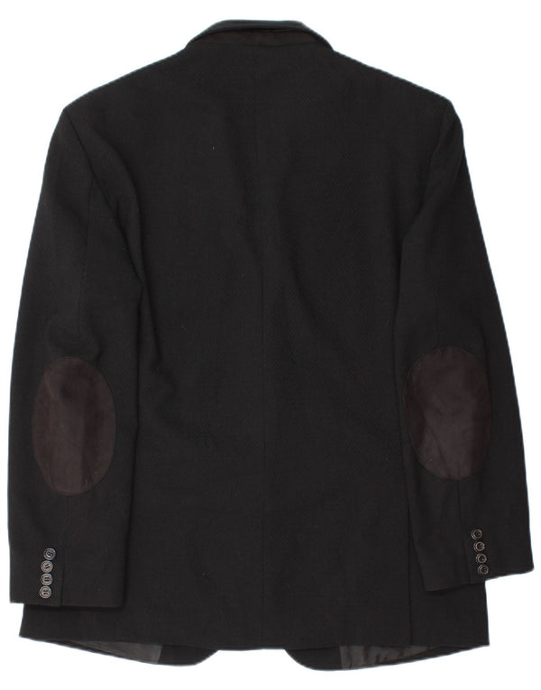 Blazer pentru bărbați Zara, cu 2 nasturi, UK 42 XL Negru