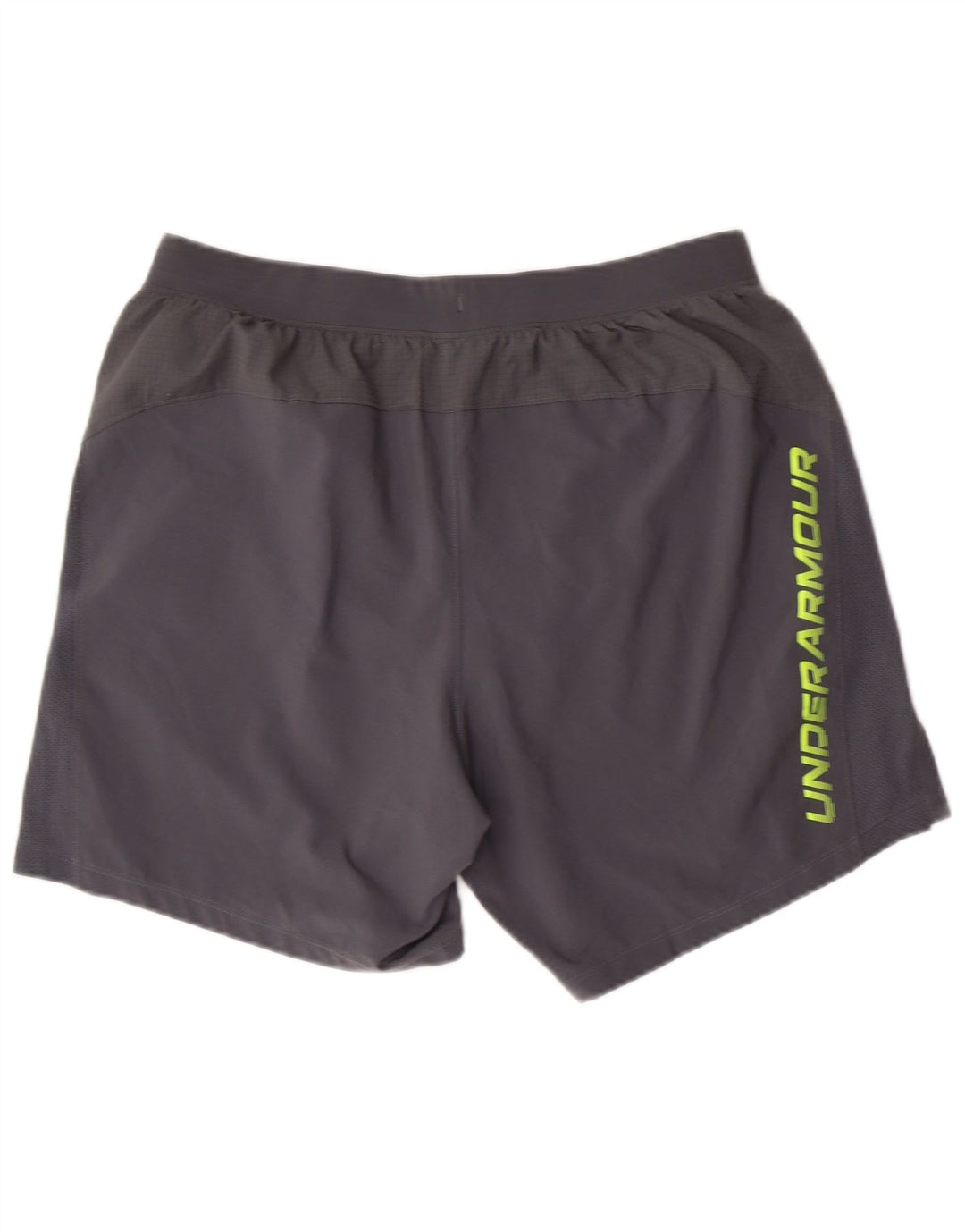 UNDER ARMOUR Mens Graphic Sport Shorts Large  Grey Polyester