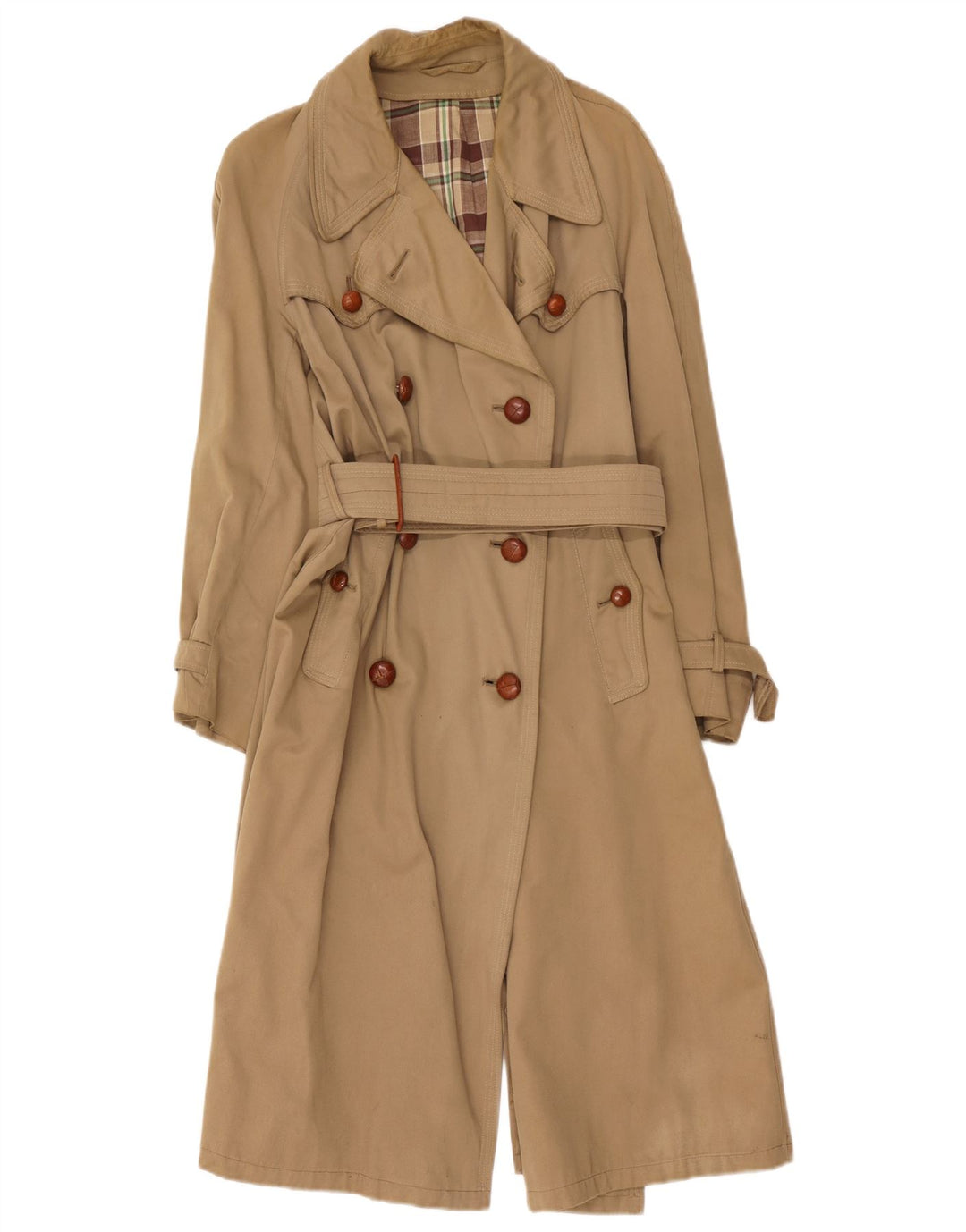 Trenci pentru femei vintage UK 14 Bej mediu