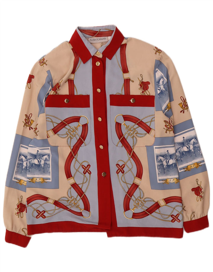 Bluză Cămașă Grafică Femei Alba Fornari IT 42 Medium Multicolor