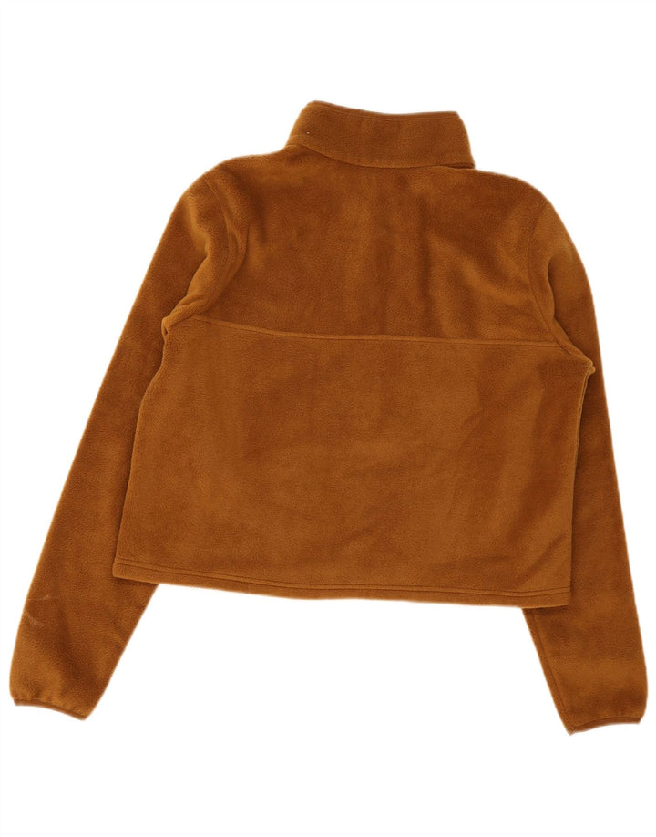 Pulover din lână pentru femei Columbia Crop Button Deck UK 16, mare, bej, poliester
