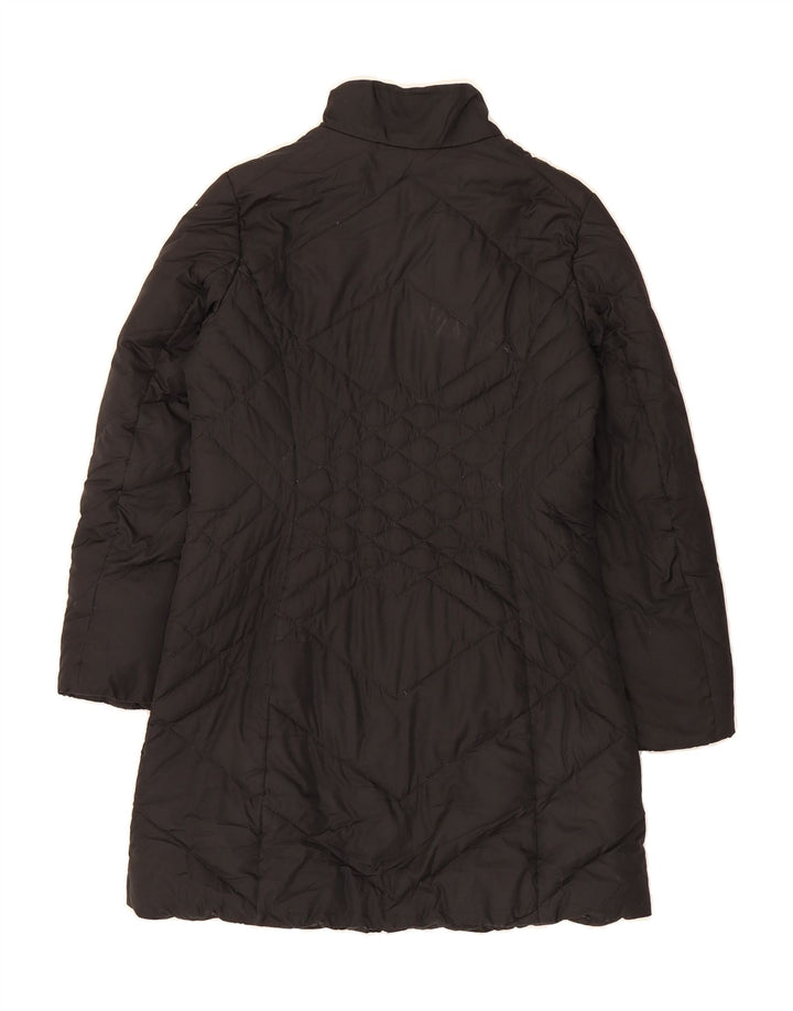 EDDIE BAUER Womens Padded Coat UK 14 Medium Black Polyester Vintage Eddie Bauer and Second-Hand Eddie Bauer from Messina Hembry 