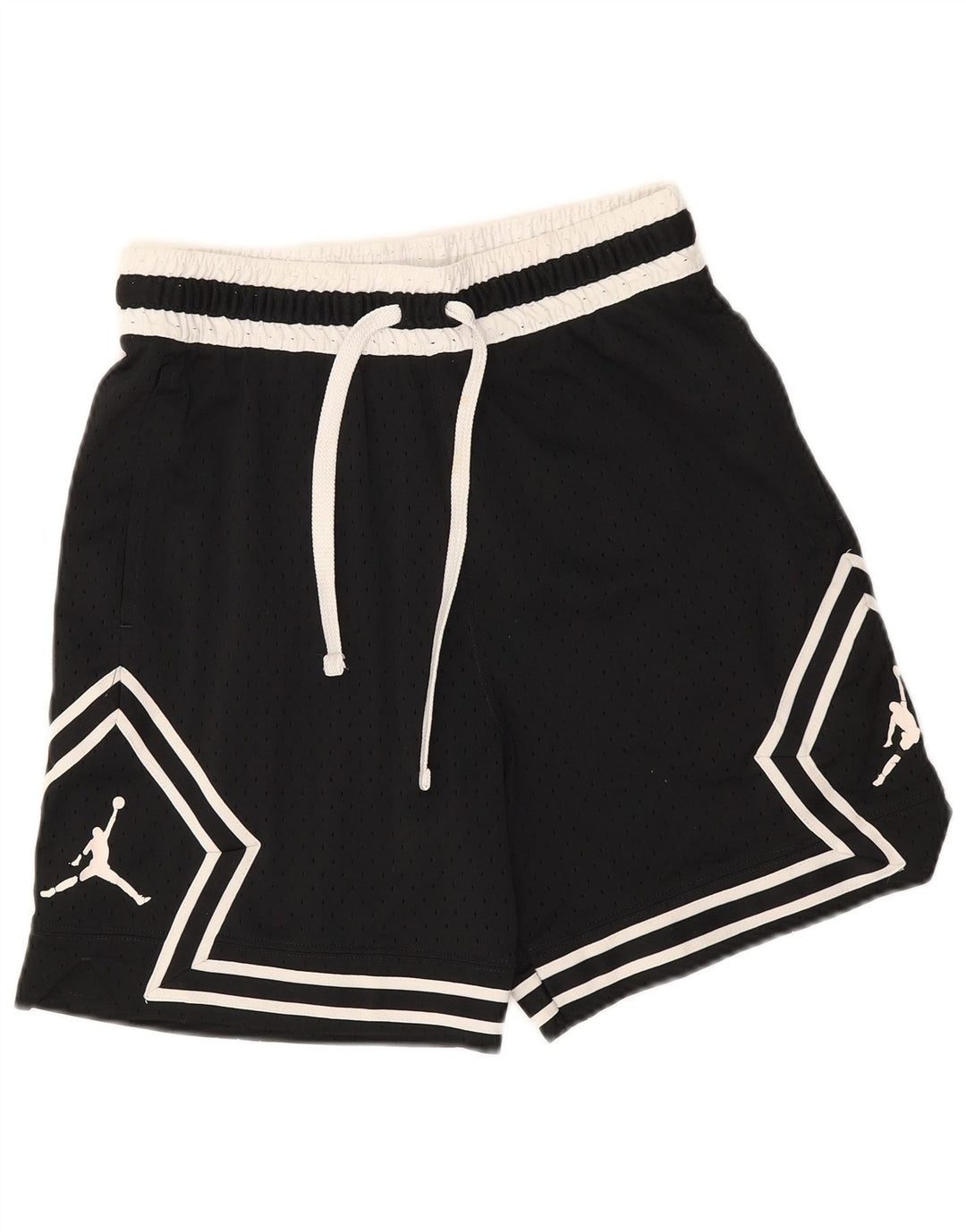 Pantaloni scurți sport grafic Dri Fit Jordan pentru bărbați, negru, poliester color bloc