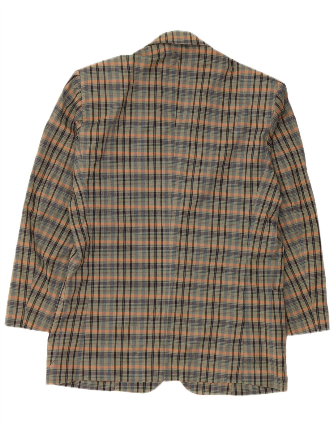 Jachetă pentru femei Ingram Azimut cu 2 nasturi, IT 48 XL, bumbac verde check