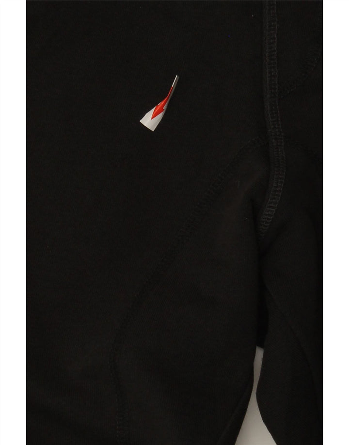 Pantaloni de trening pentru bărbați Adidas Pantaloni de jogging, bumbac mediu negru