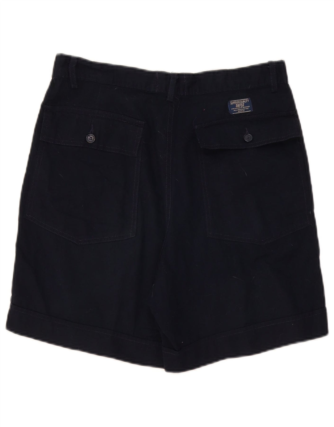 Pantaloni scurți cargo pentru femei Rifle W33, mari, albastru, bumbac