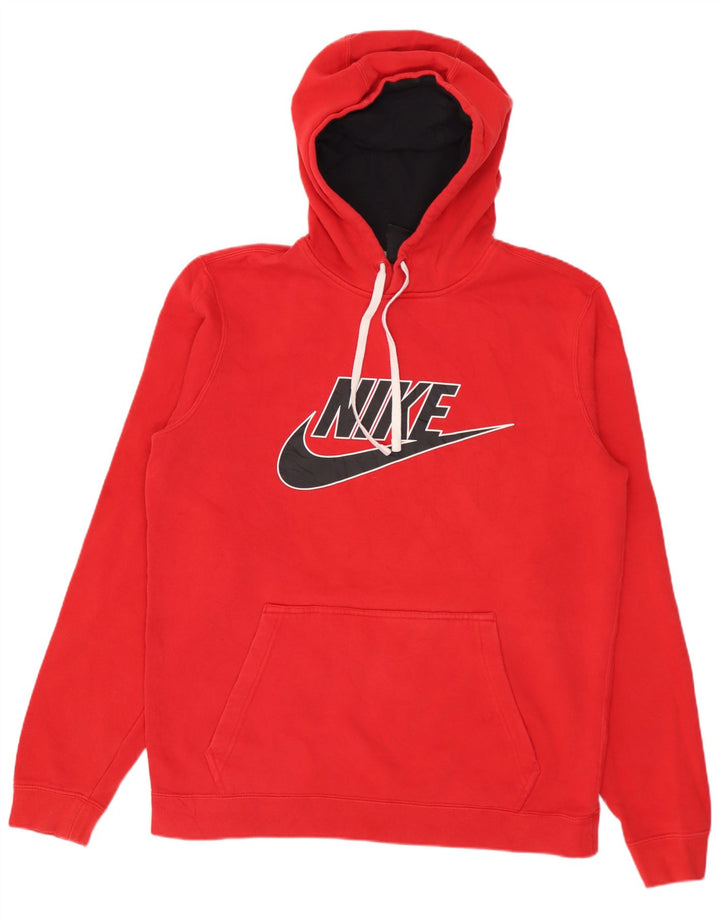 Pulover Nike Grafic pentru bărbați, bumbac roșu mediu