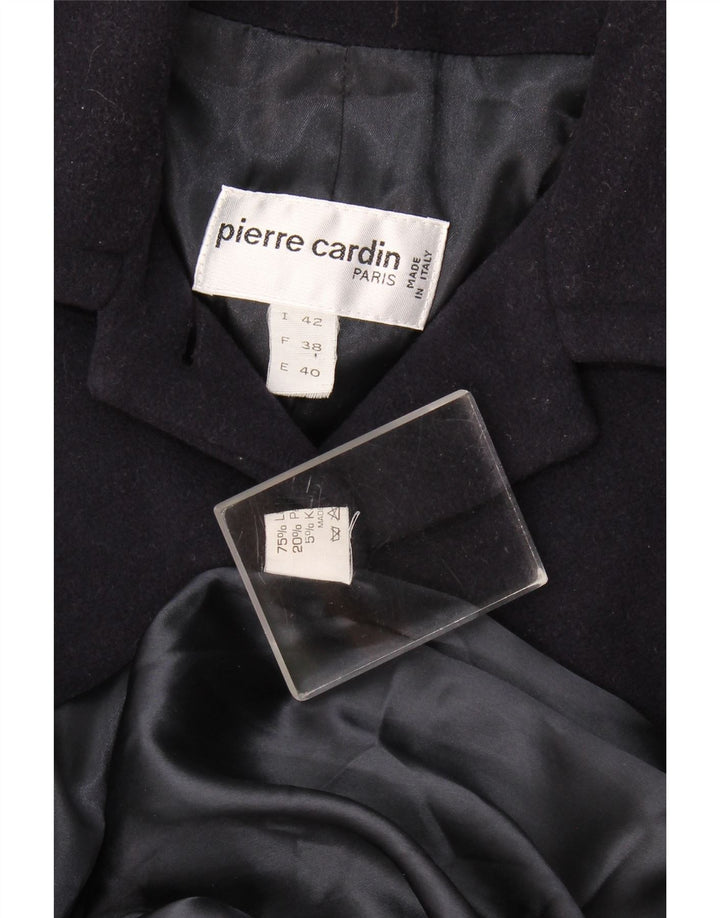 Pardesiu supradimensionat pentru femei Pierre Cardin IT 42 Mediu Lână bleumarin
