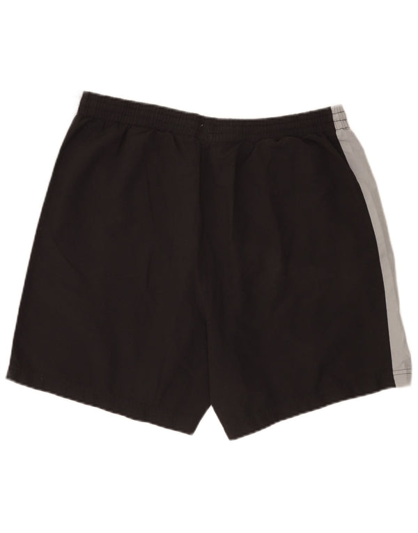 Pantaloni scurți sport pentru bărbați Umbro XL, negru, poliester color bloc