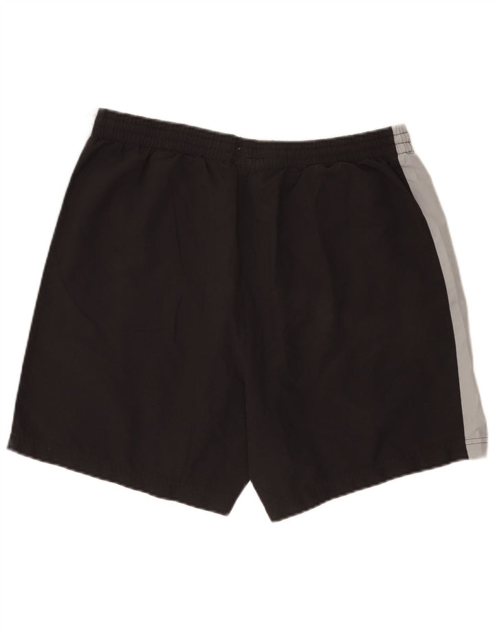 Pantaloni scurți sport pentru bărbați Umbro XL, negru, poliester color bloc