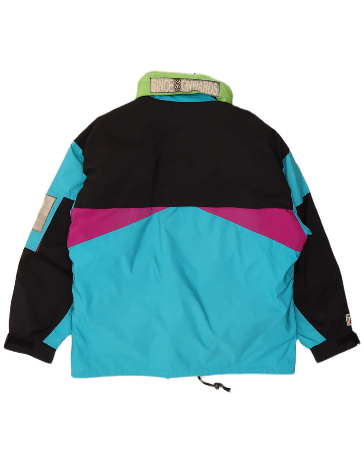 Jachetă de schi Colmar pentru bărbați, cu glugă, cu formă lejeră, IT 50 Medium Blue Colorblock