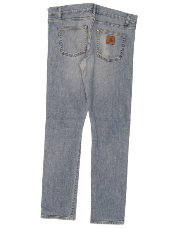 Blugi pentru bărbați CARHARTT Wip Slim W34 L32 Bumbac albastru