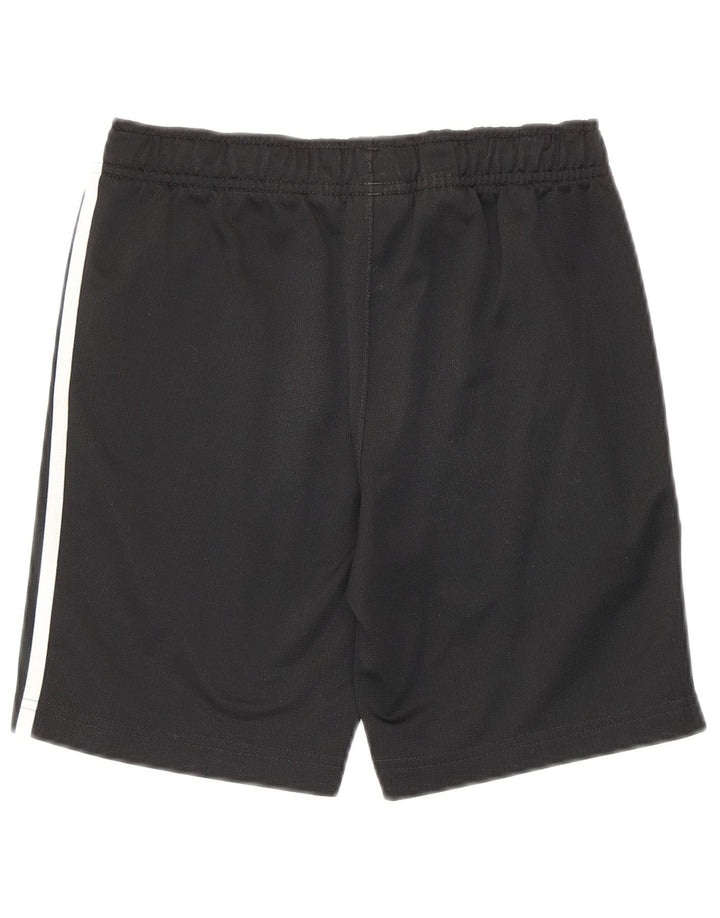 Pantaloni scurți sport pentru băieți Adidas 9-10 ani poliester negru