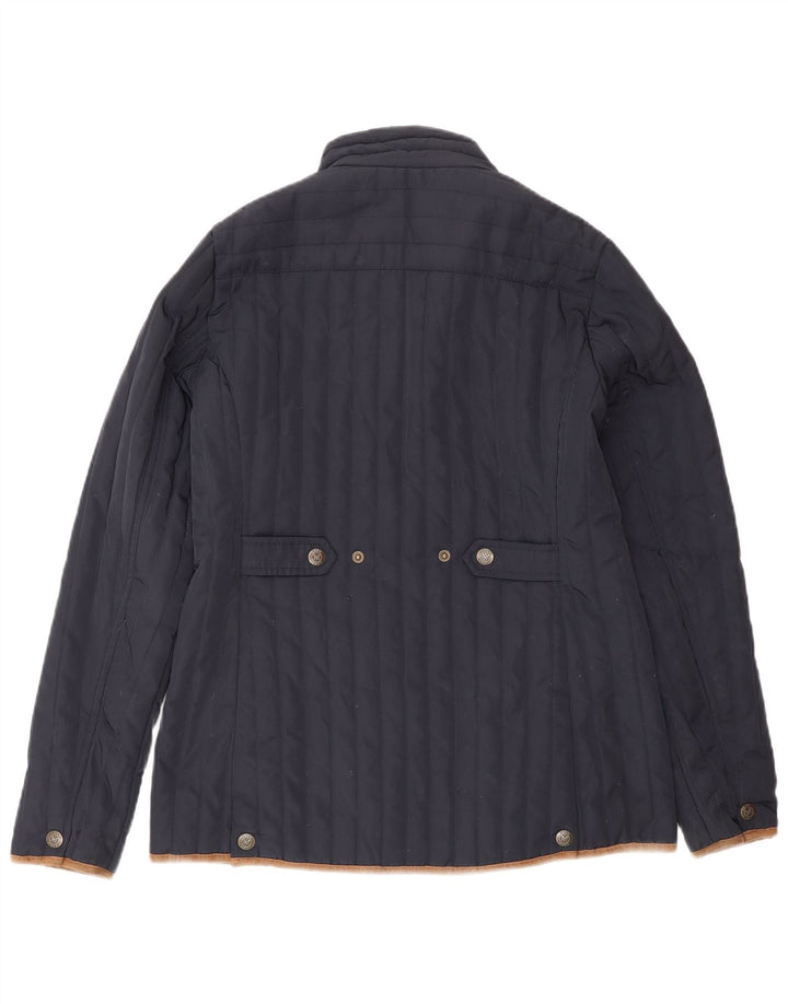 Crew Clothing Jachetă căptușită pentru femei UK 10 Small Bleumarin Poliester