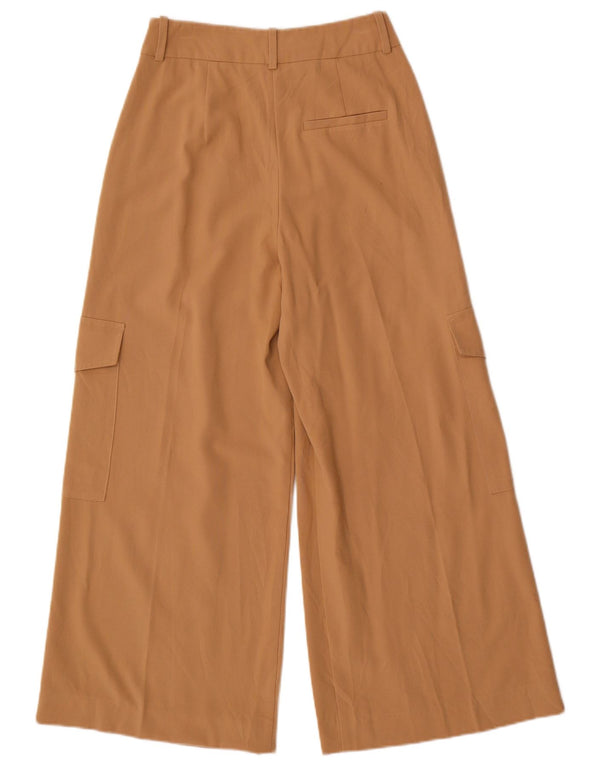 MARKS & SPENCER Pantaloni cargo pentru femei cu talie înaltă UK 6 XS W24 L27 Bej