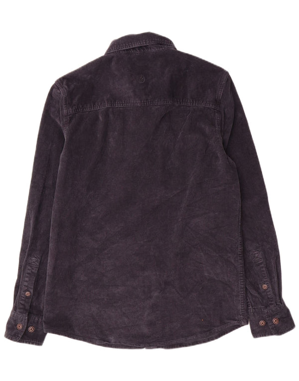 Cămașă pentru bărbați FAT FACE din velur XS Bumbac bleumarin