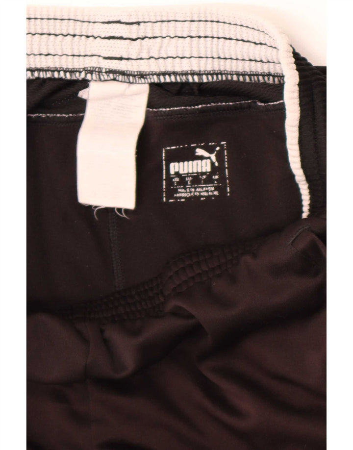 Pantaloni scurți sport Puma VfB Stuttgart pentru bărbați, mari, negru, poliester