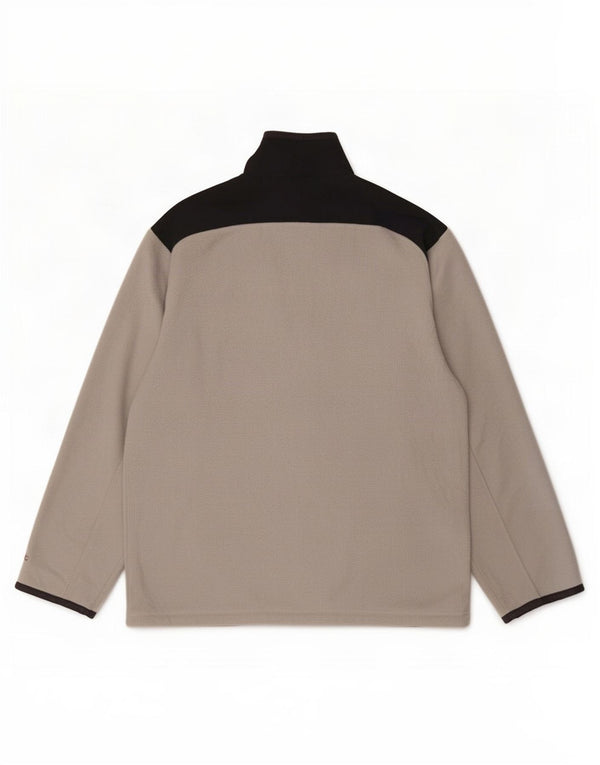 Jachetă fleece pentru bărbați Champion UK 40, mare, gri, poliester color bloc