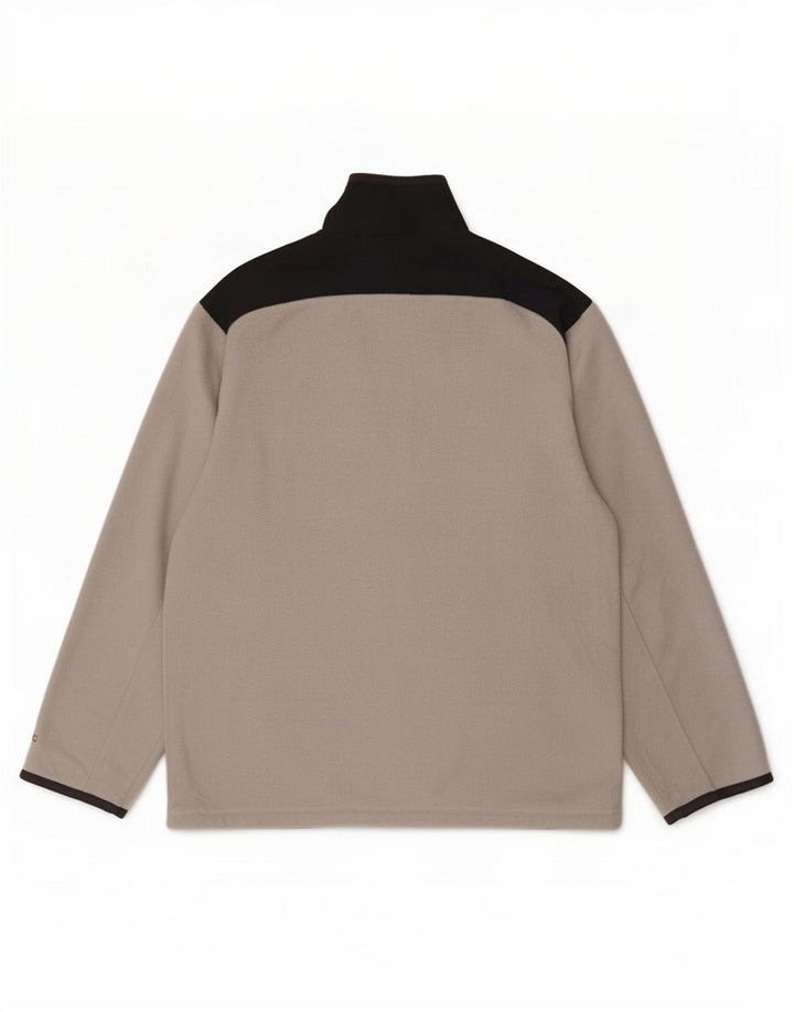 Jachetă fleece pentru bărbați Champion UK 40, mare, gri, poliester color bloc
