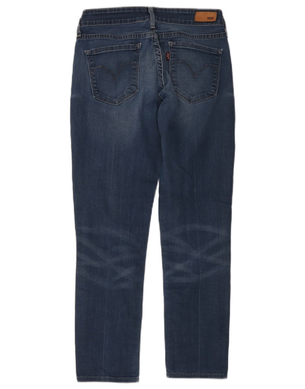 Blugi Skinny Demi Curve Crop pentru femei Levi's L27 L25 Bumbac albastru