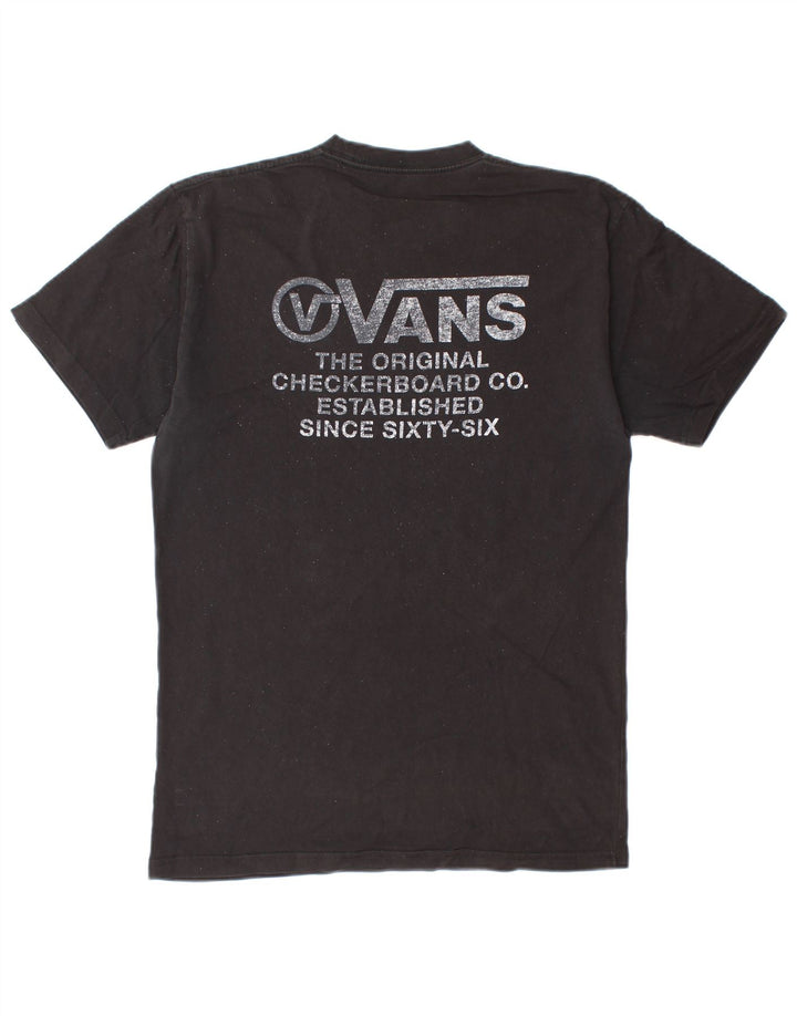 Tricou grafic Vans Classic Fit Top Mediu Negru