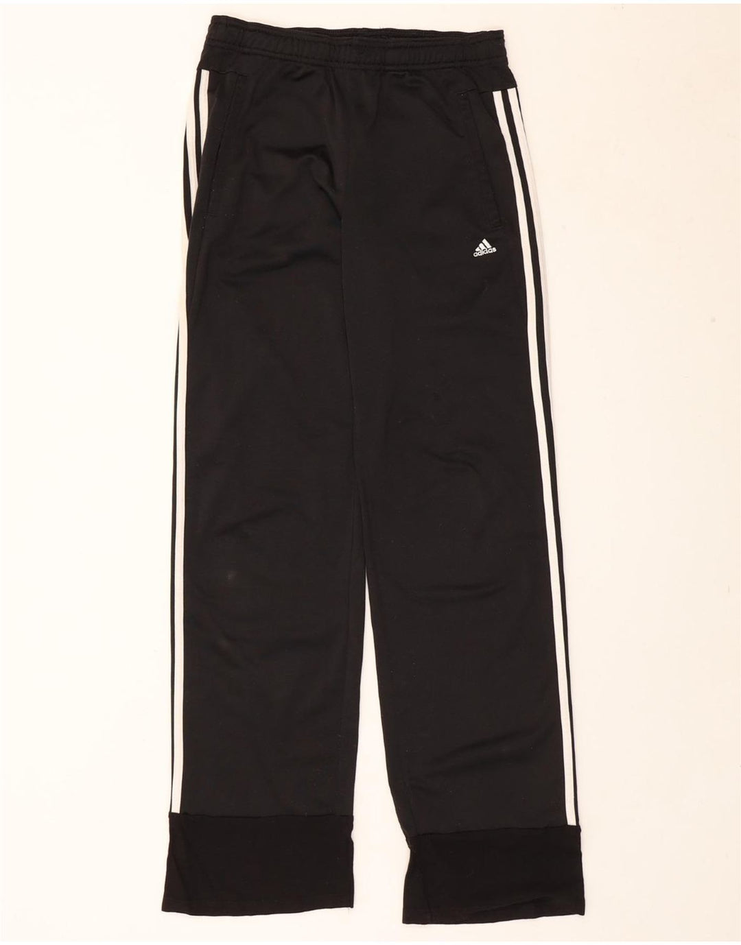 Pantaloni de trening pentru femei ADIDAS Joggeri UK 10 Poliester negru mic