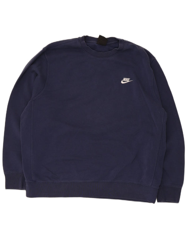 Hanorac pentru bărbați Nike Jumper XL, bleumarin, bumbac
