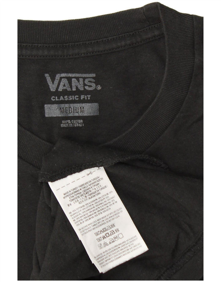 Tricou grafic Vans Classic Fit Top Bumbac mediu negru