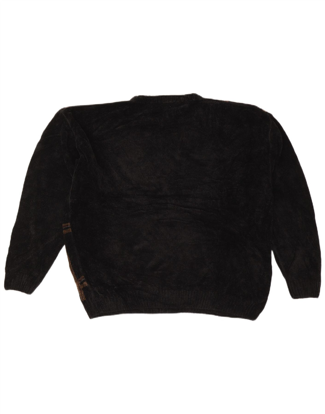 Pulover pentru bărbați DOCKERS cu decolteu rotund, XL, acrilic cu carouri negre