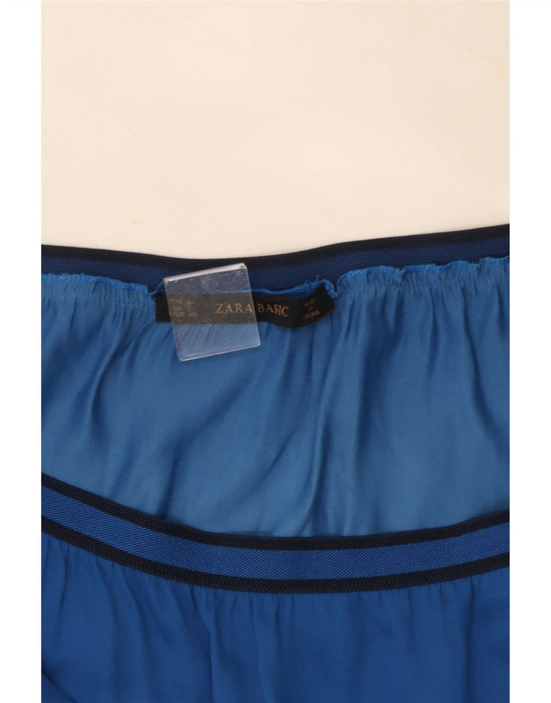 Fustă A-Line pentru femei Zara, mare W30 Albastru