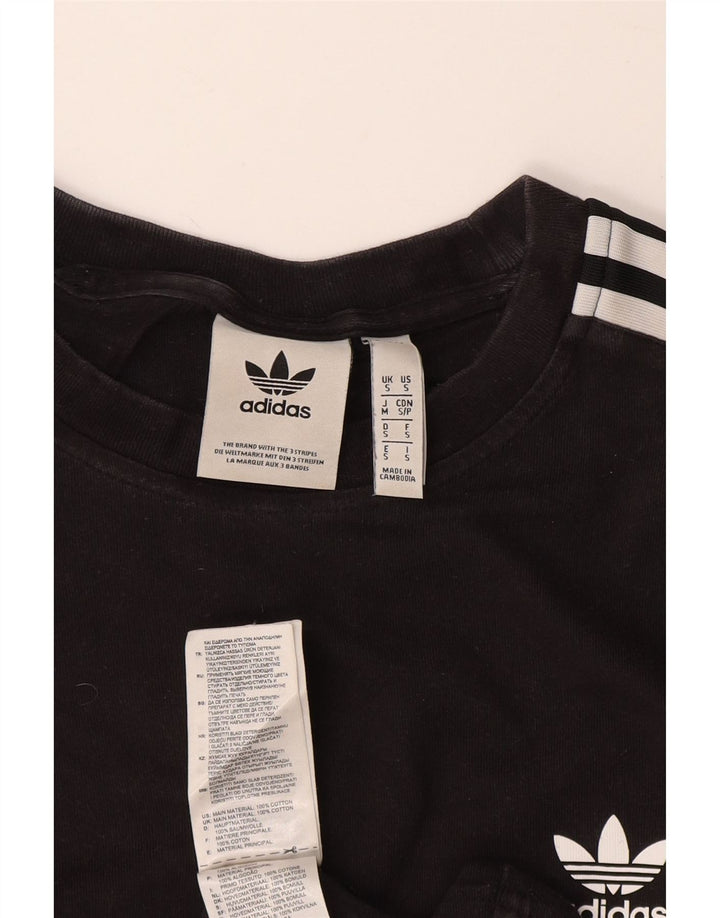 Tricou bărbați ADIDAS Top mic bumbac negru