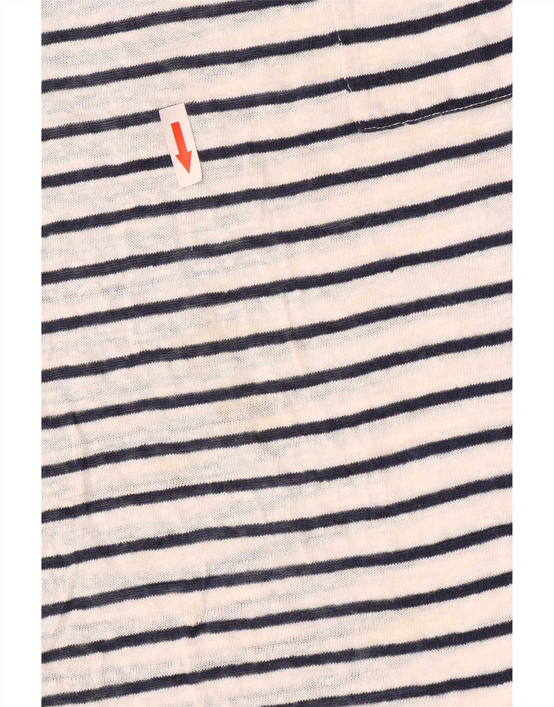 Massimo Dutti Tricou pentru femei Top UK 14 Medium White Striped