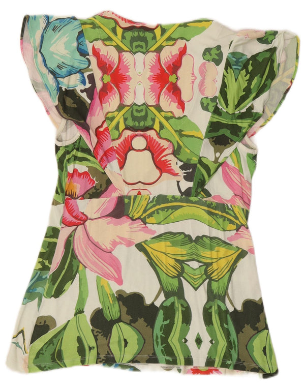 Bluză Desigual Femei Top UK 18 XL Multicolor Floral