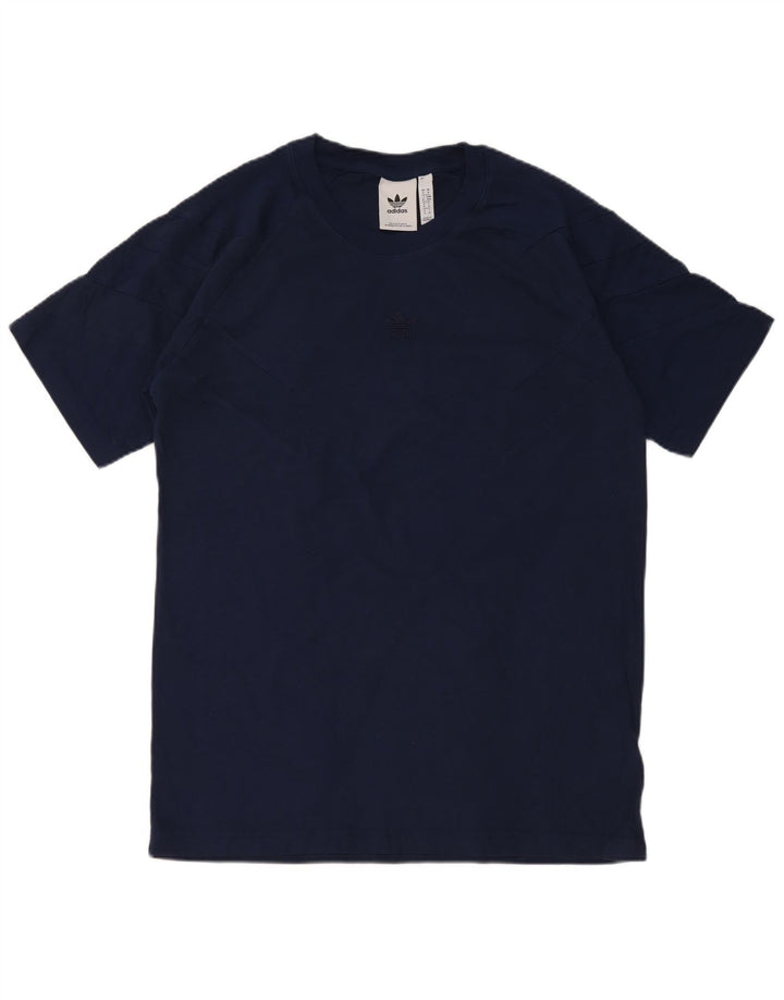 Tricou Bărbați Adidas Top Mediu Bleumarin Bumbac