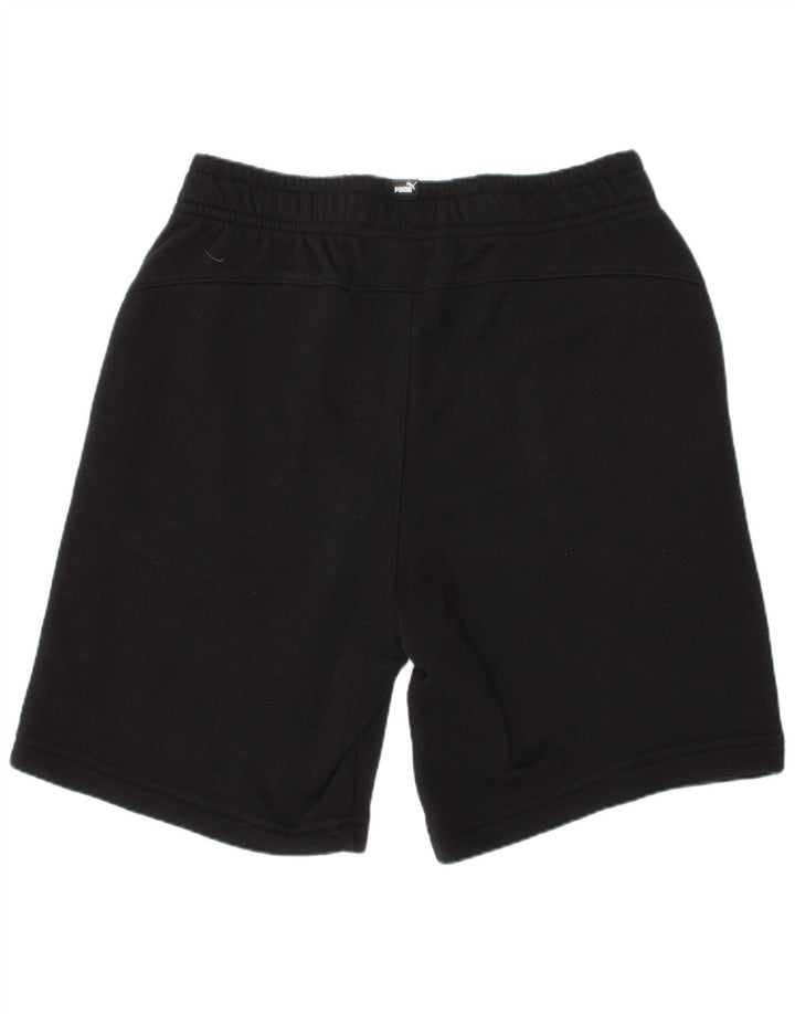 Pantaloni scurți sport Puma pentru băieți 11-12 ani, negru
