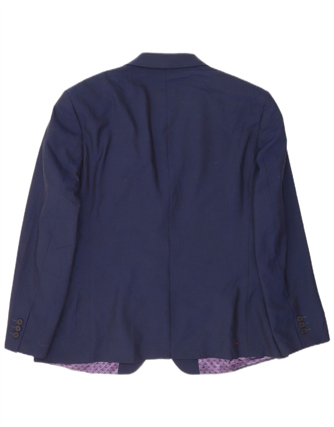 Jachetă Ted Baker pentru bărbați, cu 2 nasturi, UK 46 3XL Lână bleumarin
