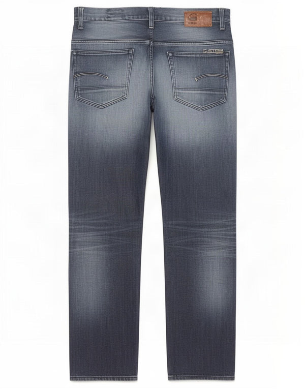 G-Star Blugi Distressed drepte pentru bărbați W34 L34 Bumbac albastru