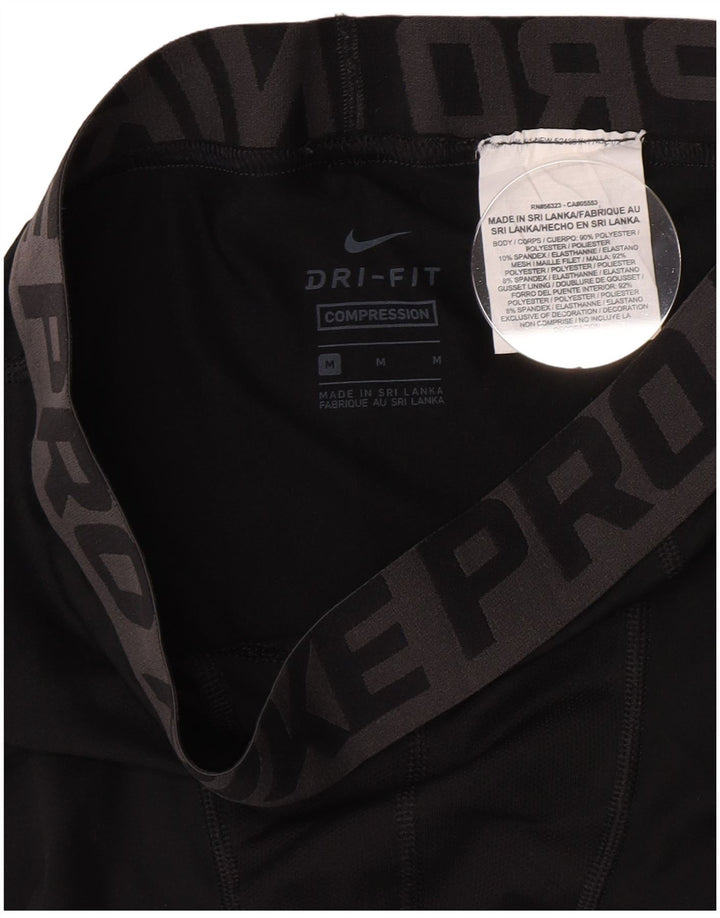 Leggings cu grafică de compresie Nike pentru băieți 10-11 ani Poliester negru mediu