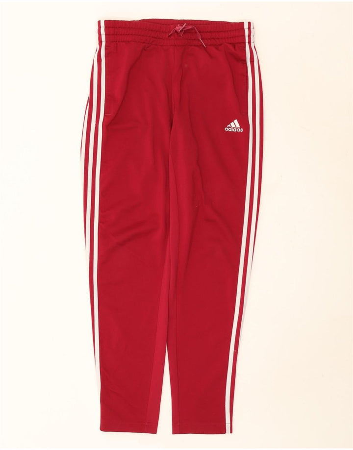 Pantaloni de trening Adidas pentru femei UK 8/10 Small Maroon Poliester