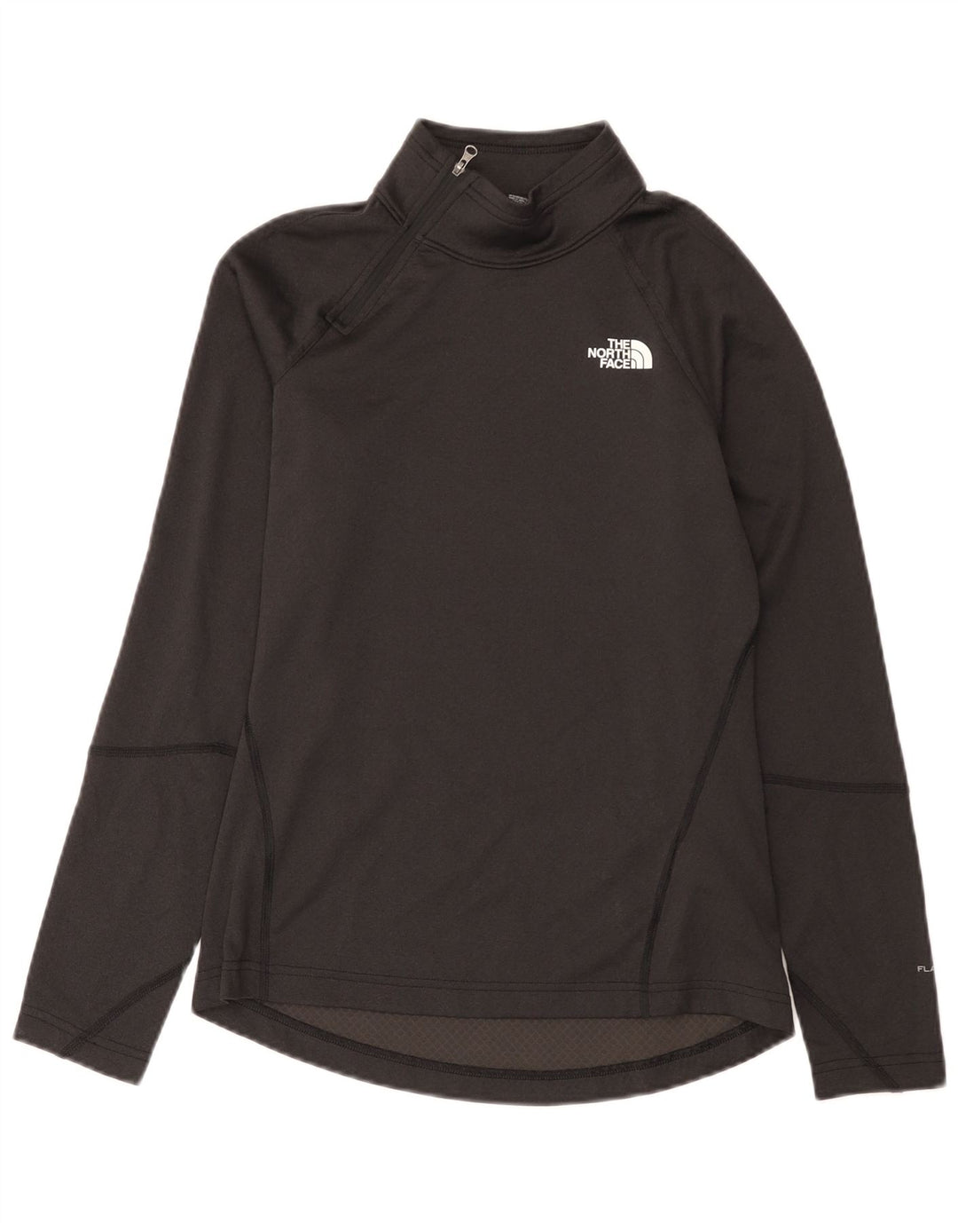 Top de trening The North Face pentru femei, cu fermoar și gât, cu pulover UK 10 Small Black