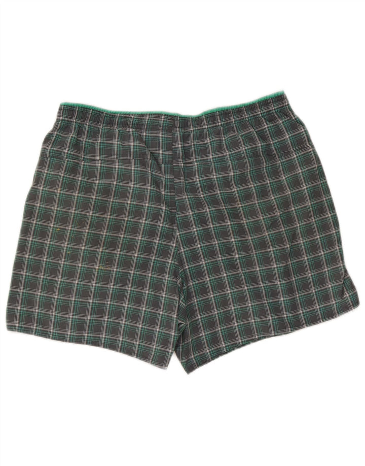 Pantaloni scurți de înot Adidas pentru bărbați, poliester verzi mediu