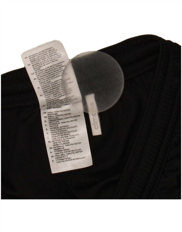 Pantaloni scurți sport pentru bărbați Adidas Climalite, mici, negru, poliester color bloc