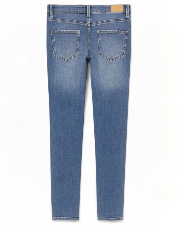 Blugi skinny The Ivy Crop pentru femei Marks & Spencer UK 12 Medium W30 L25 Albastru