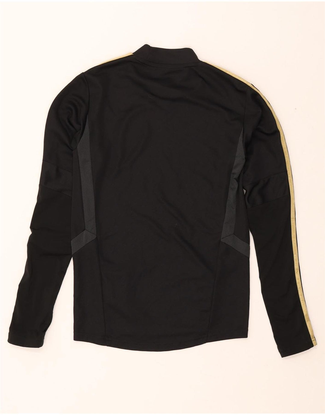 ADIDAS Real Madrid Top cu mânecă lungă XS poliester negru