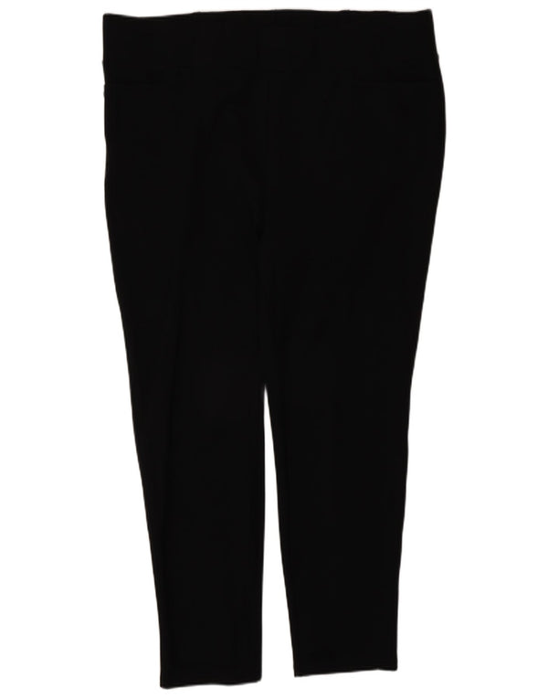 Pantaloni tăiați cu autograf pentru femei Marks & Spencer UK 18 XL W38 L27 Negru