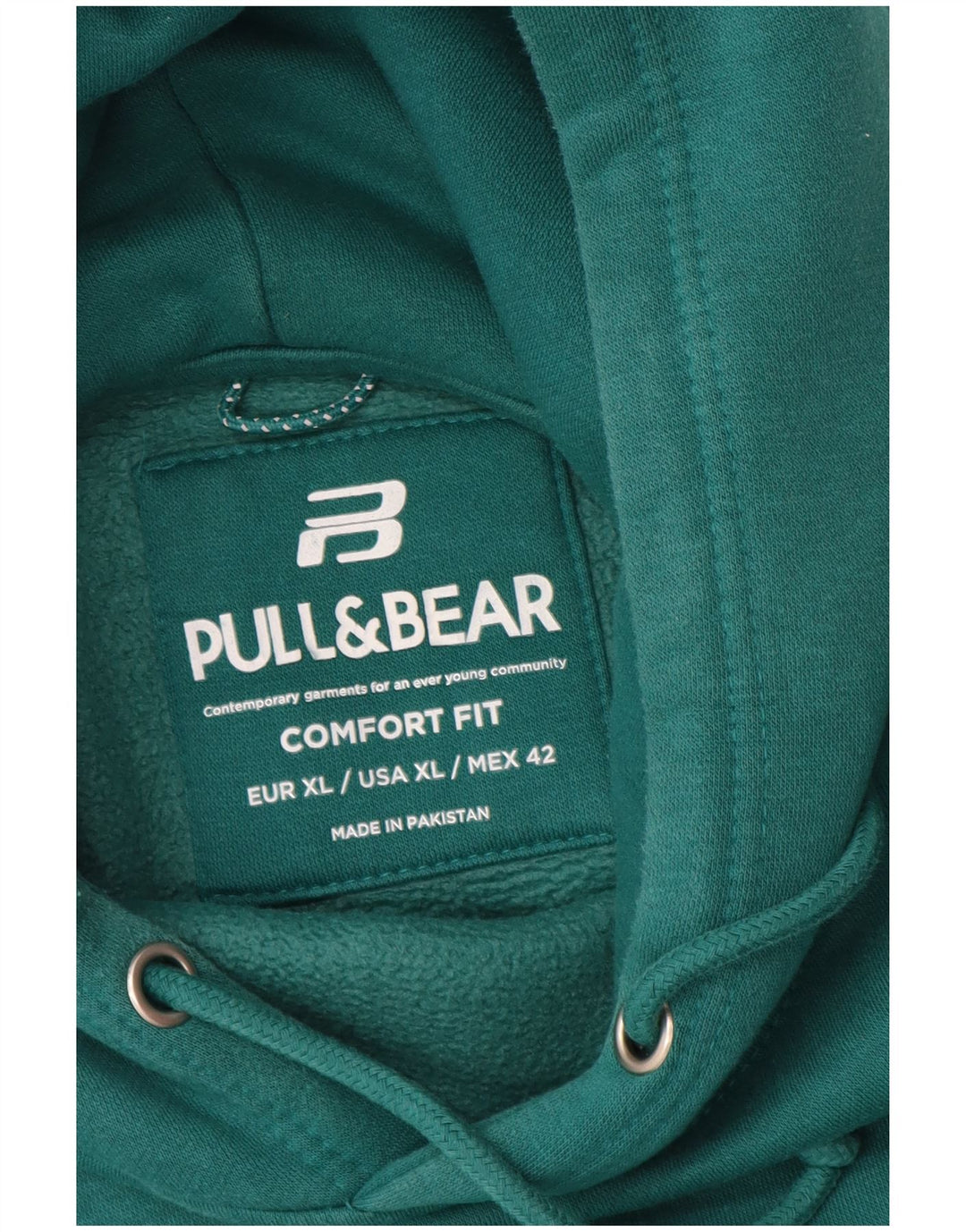 Pull & Bear Pull & Bear Pulover Comfort Fit pentru bărbați, XL, verde
